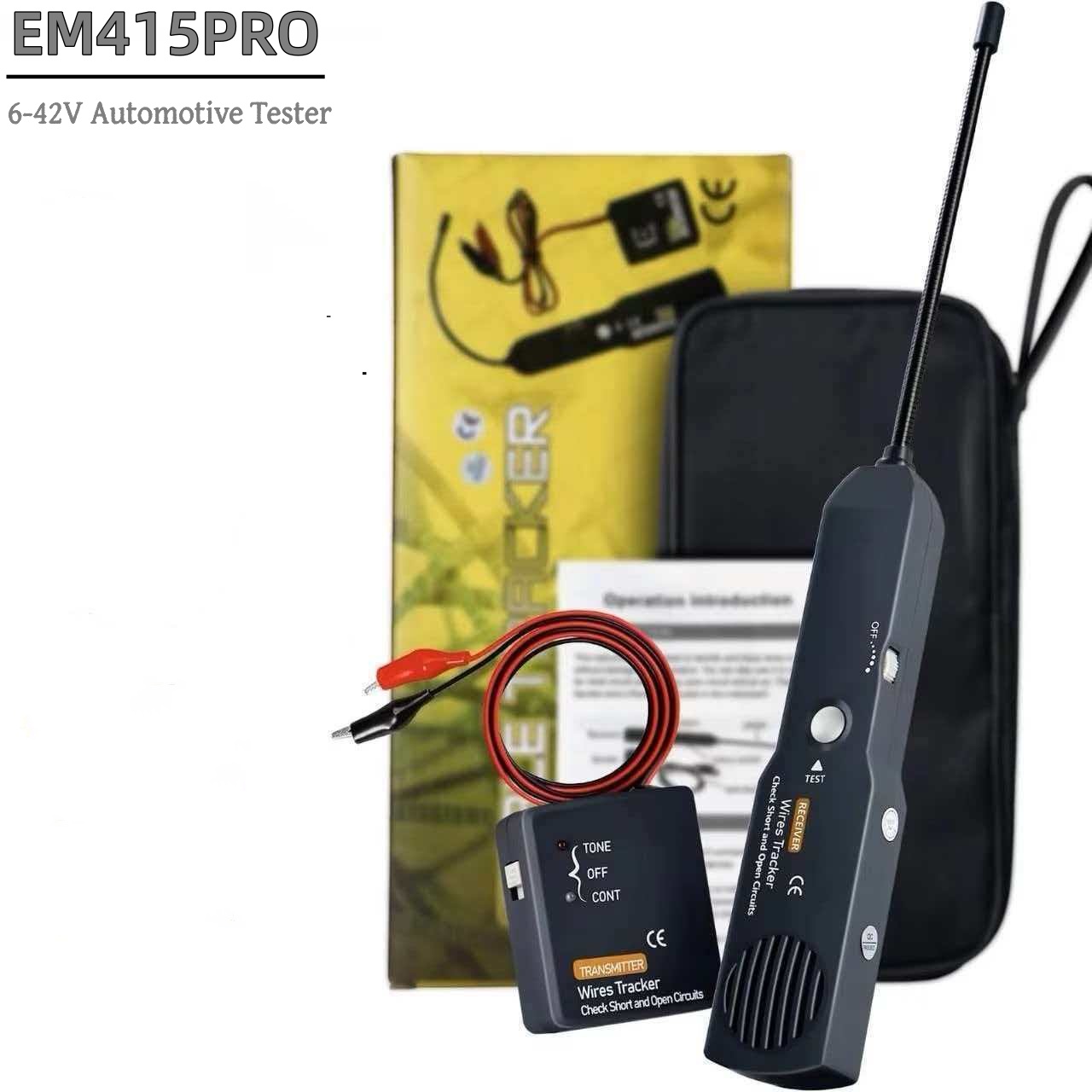 Car Diagnostic Tool - EM415PRO Testador de Circuitos Automotivos DC