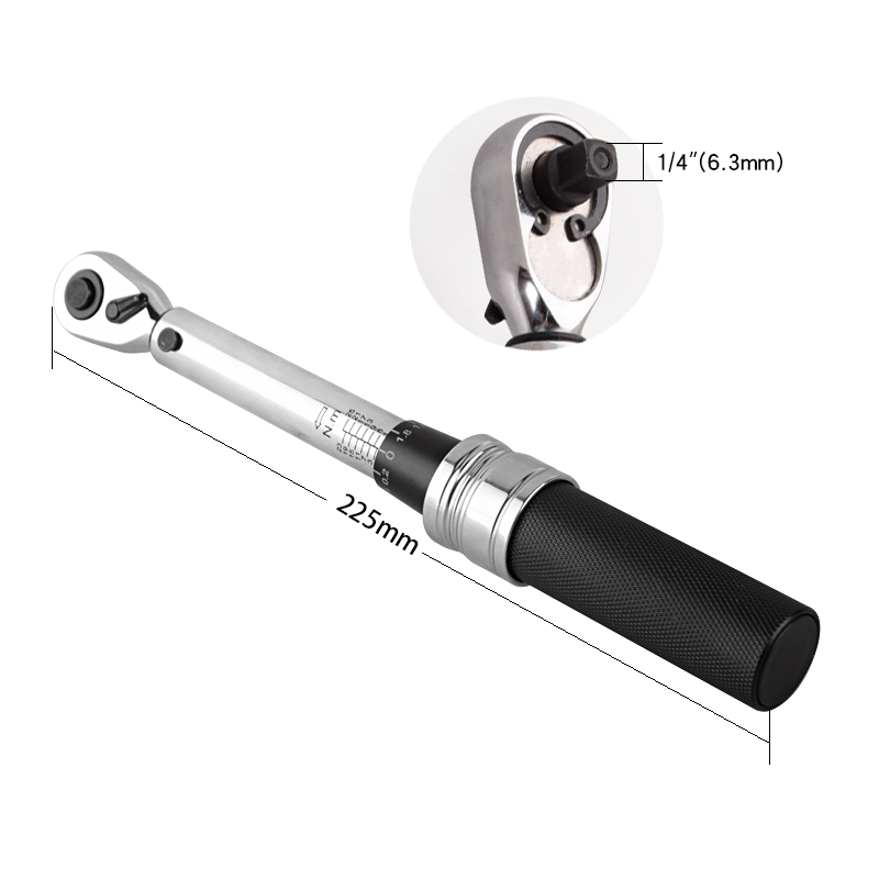 Torque Wrench - Conjunto de Ferramentas Manuais 1/4 com