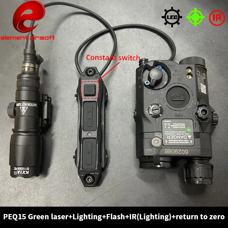 Timing Light Gun - Kit de Bateria Element PEQ15 Lanterna