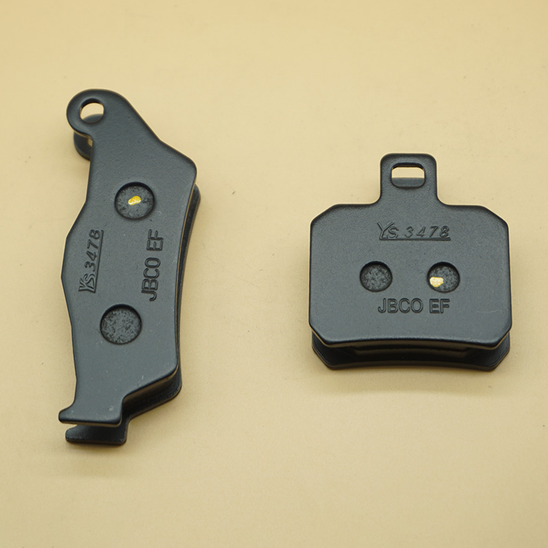 Brake Pad Set - Motocicleta dianteiro e traseiro Pastilhas de