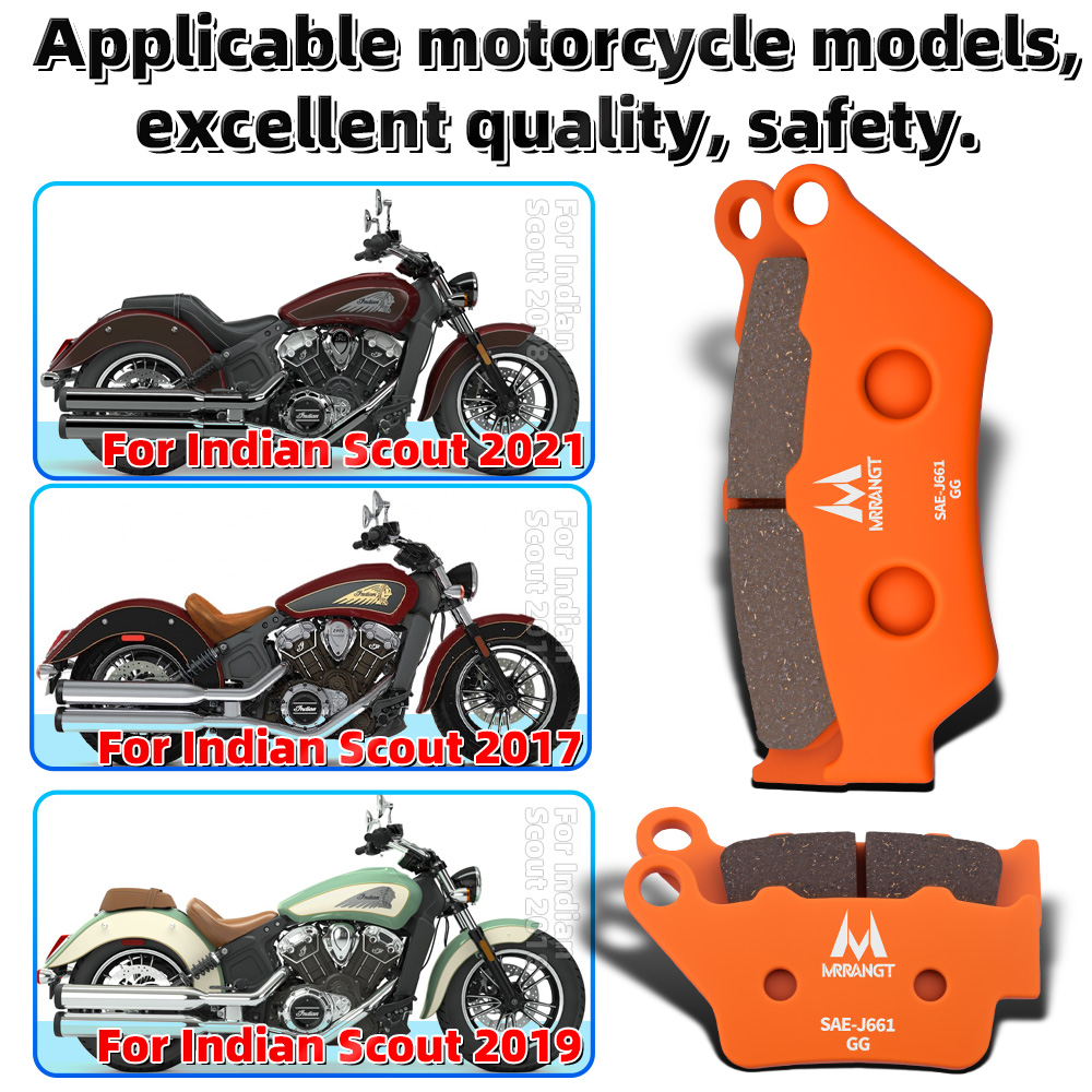 Brake Pad Set - Pastilhas de freio cerâmicas MRRANGT adequadas