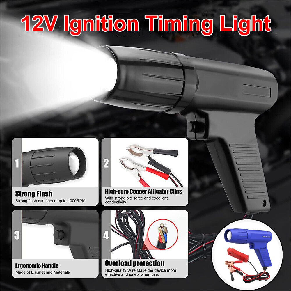 12v luz de temporização de ign - Timing Light Gun avaliação e preço